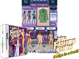 Jojo's Fashion Show - Design in a Dash! (USA) (En,Fr,Es) Cover